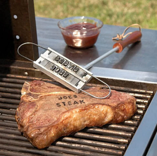 Sizzle and Style: The Monogram Iron, Your BBQ's Secret Weapon