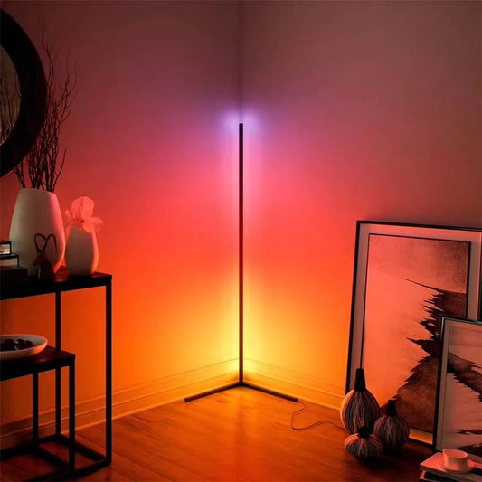 10 Colors RGB Dimmable Corner Floor Lamp