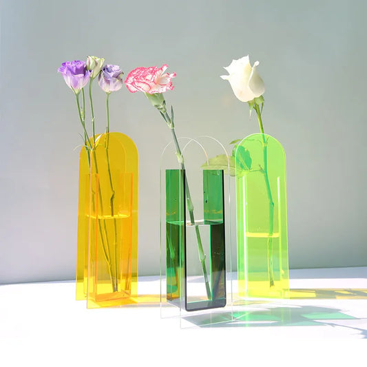 Modern Acrylic Vase