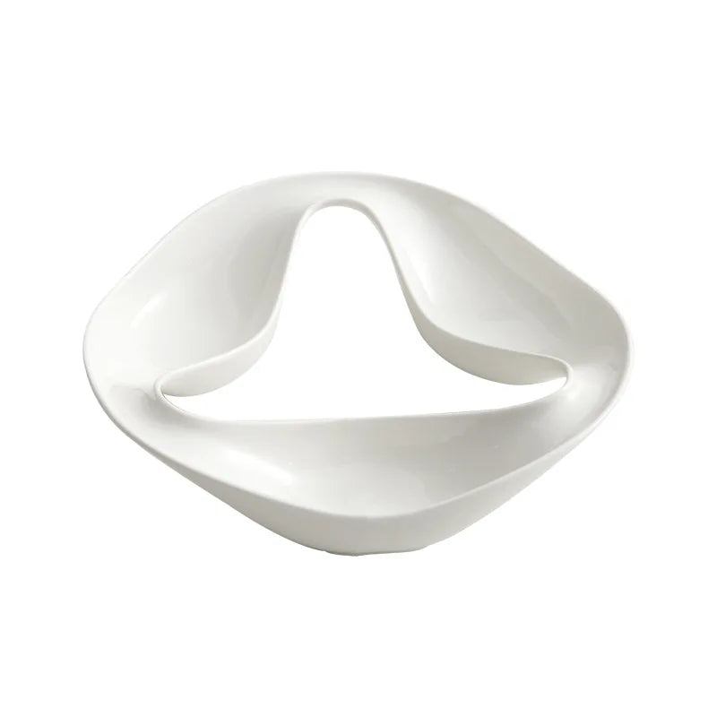 Tri-Swirl Fusion Serving Bowl