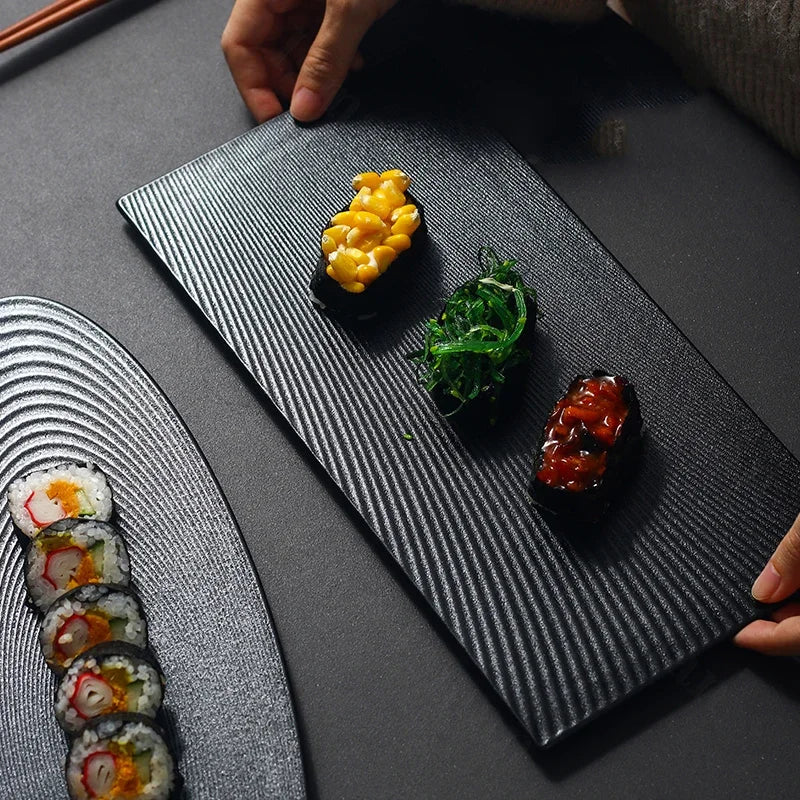 Nihon Noir Serving Trays