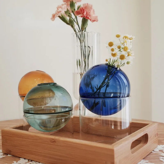 Design Round Glass Vase