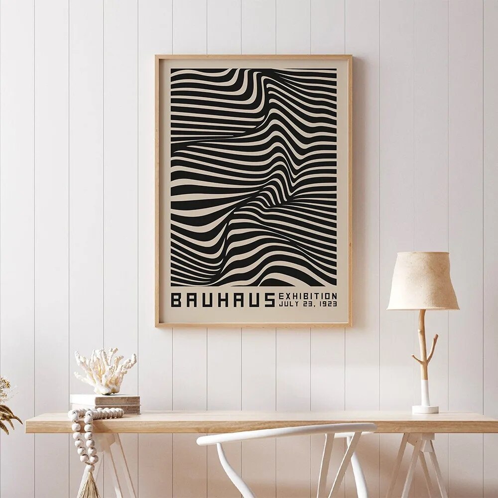 Bauhaus Canvas Poster