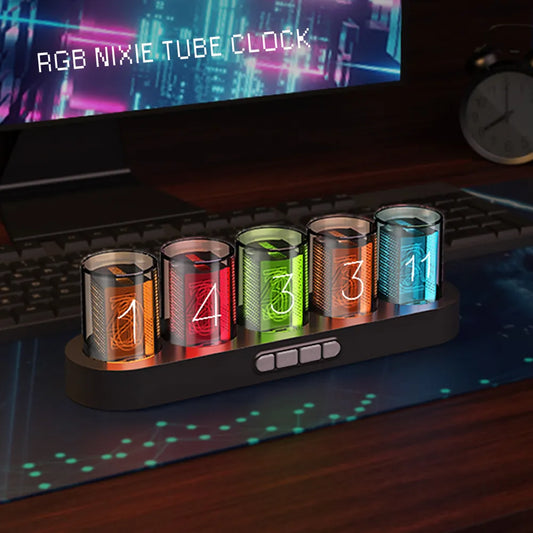 Digital Nixie Alike Tube Clock