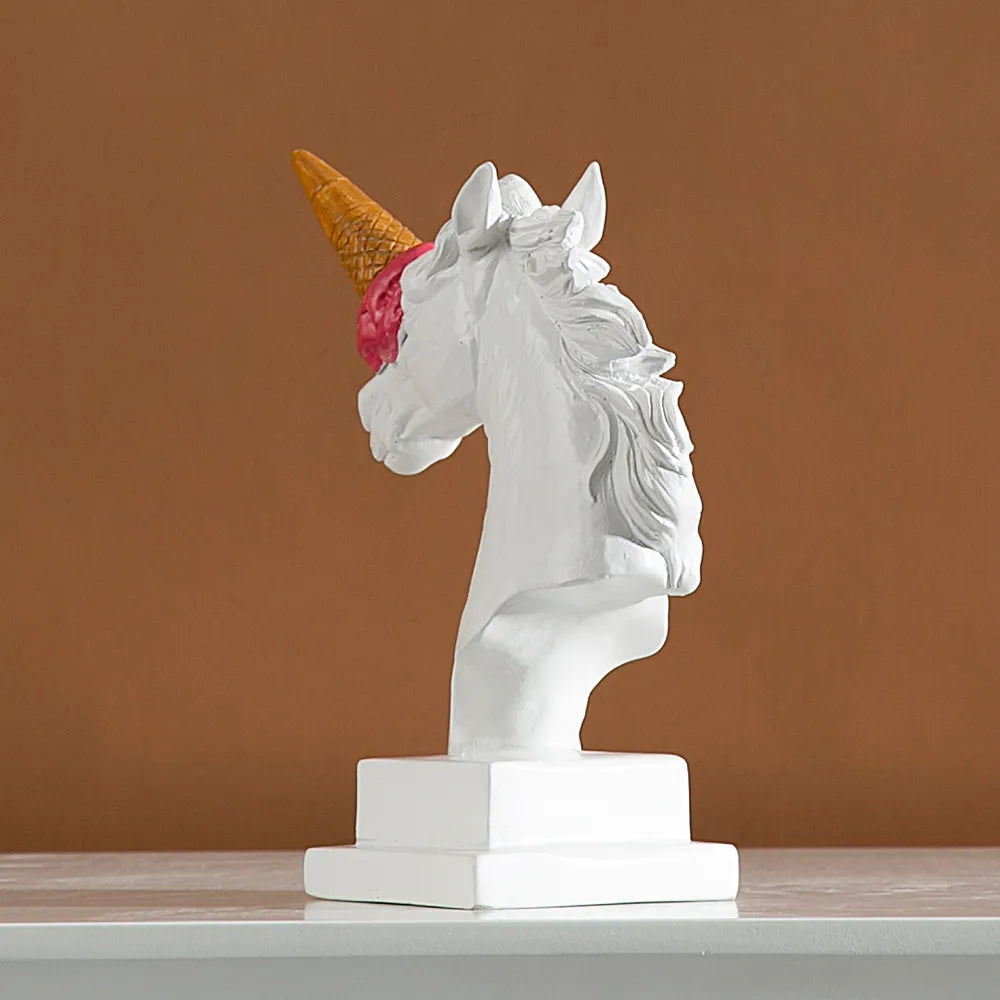 Ice Cream Unicorn Sculpture