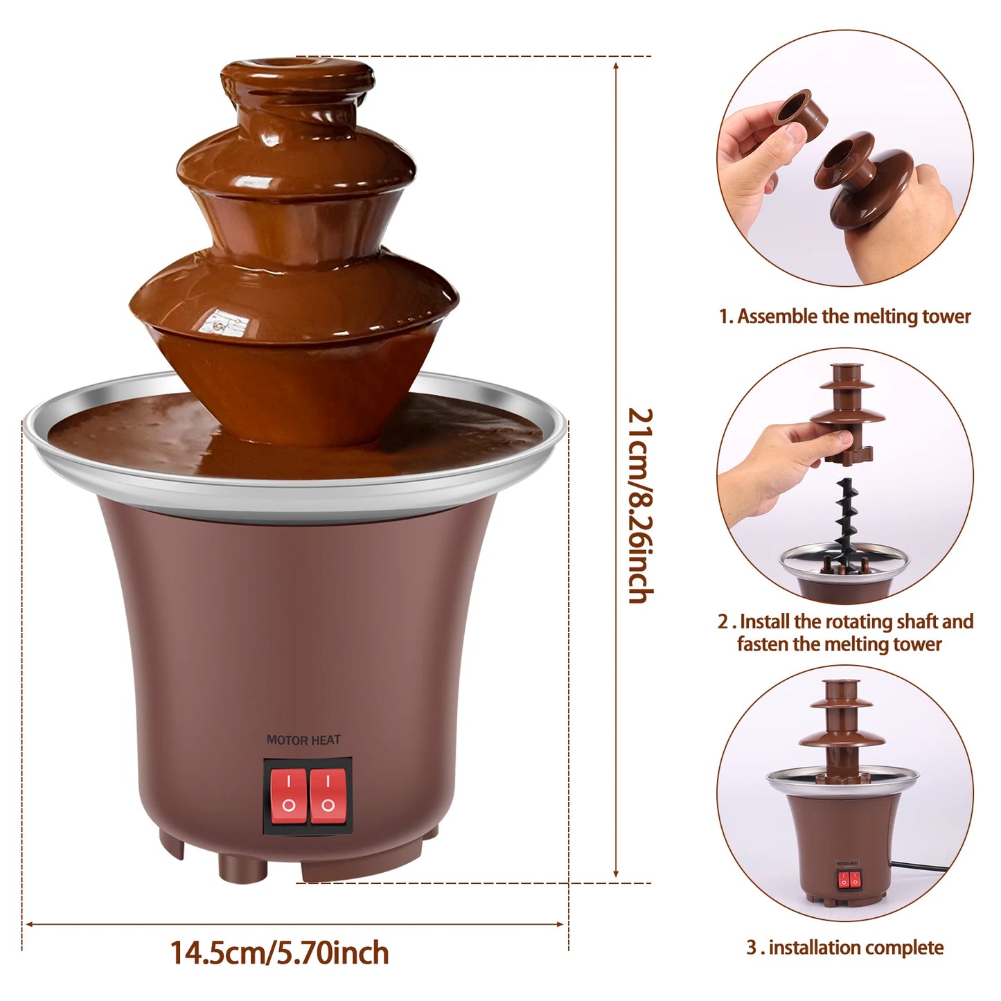 Electric Chocolate Fountain