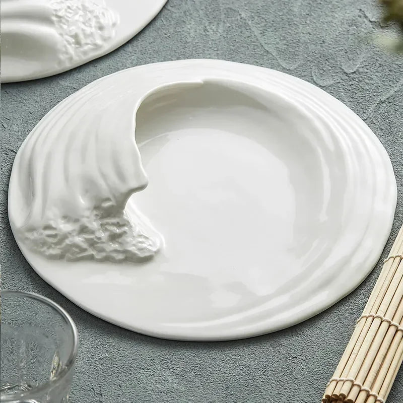 Volcano Blaze Serving Plate