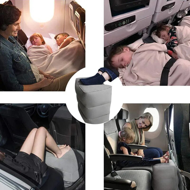 JourneyEase Inflatable Travel Foot Rest