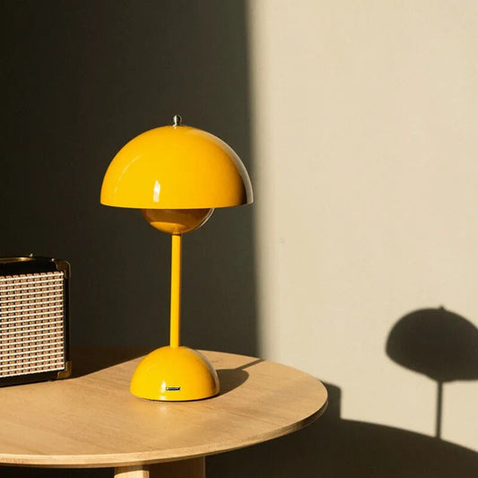 Midcentury Style Mushroom Lamp