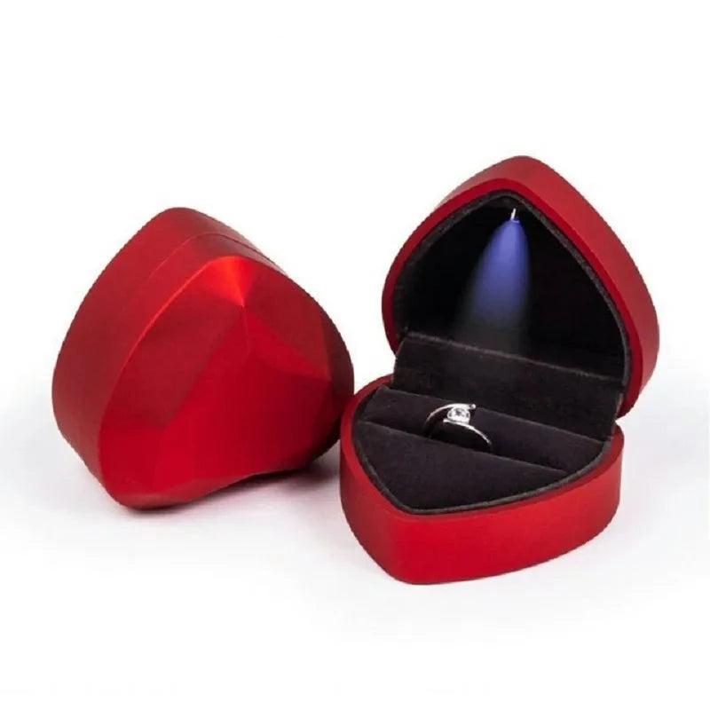 Heartlight Elegance Jewelry Box