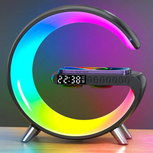 4 In 1 - Mood Light, Speaker, Charger & Alarm Clock