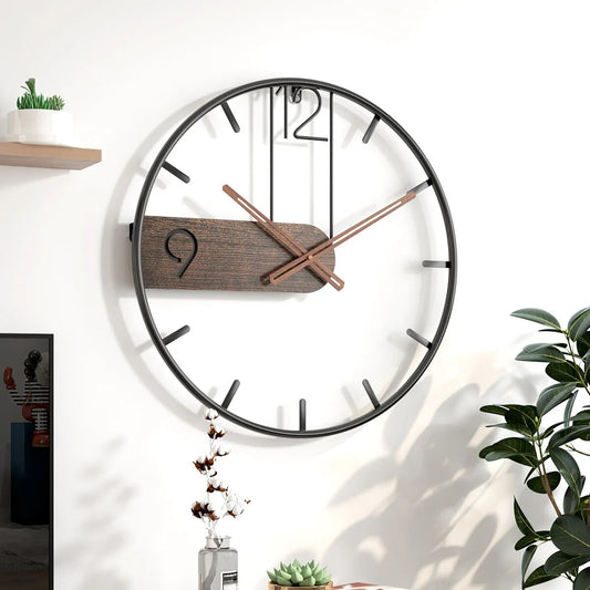 Iron Wall Clock