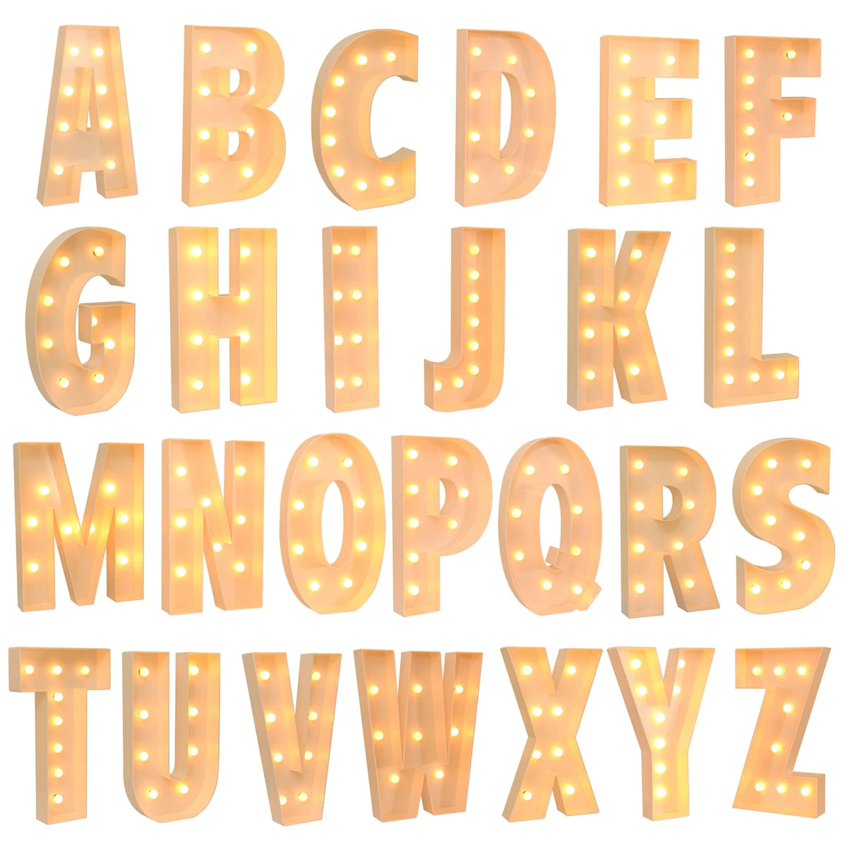 Marquee Light Letters