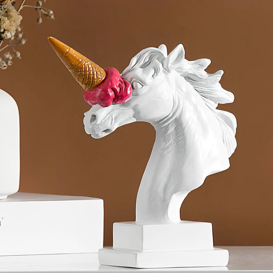 Ice Cream Unicorn Sculpture