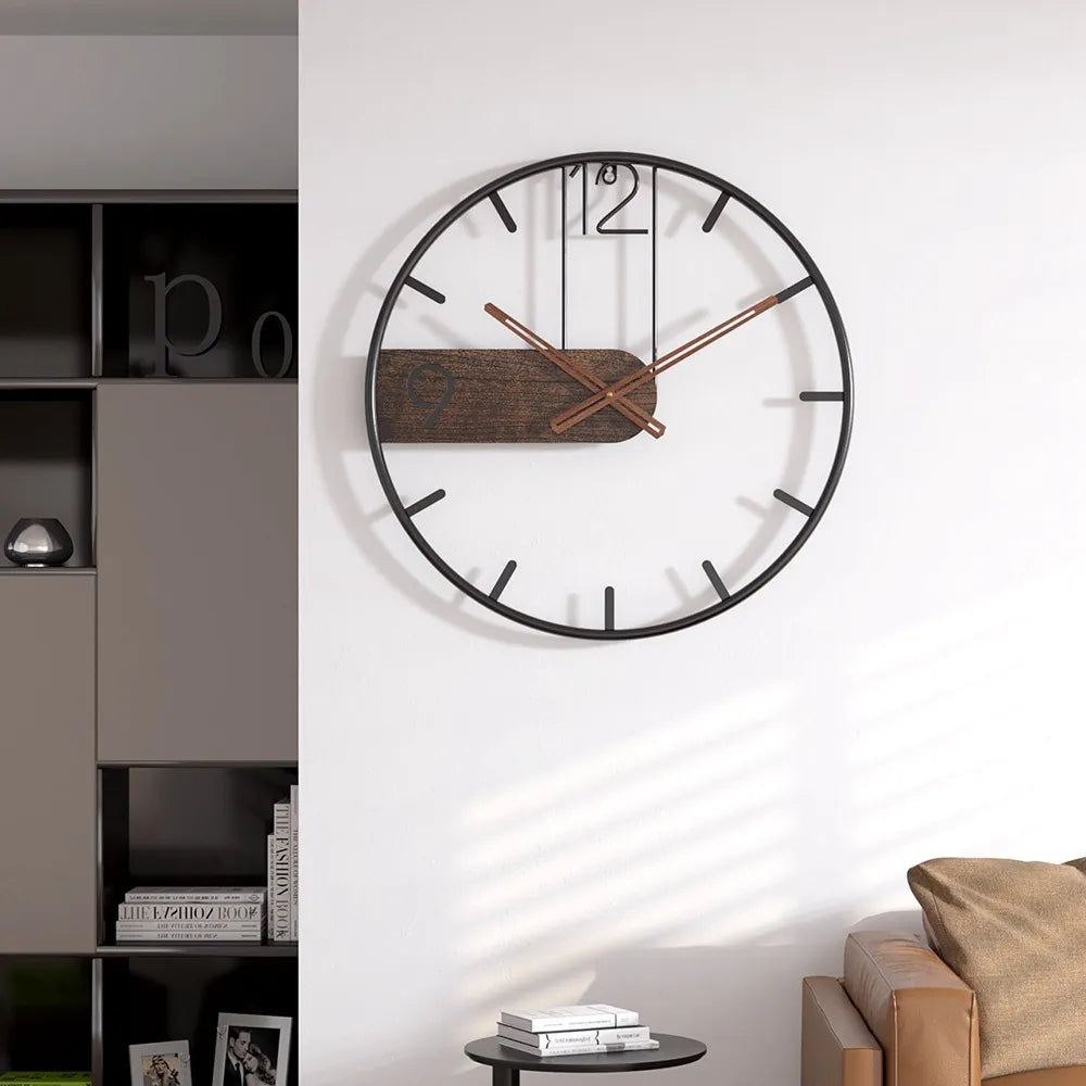 Iron Wall Clock