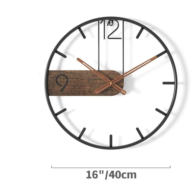 Iron Wall Clock