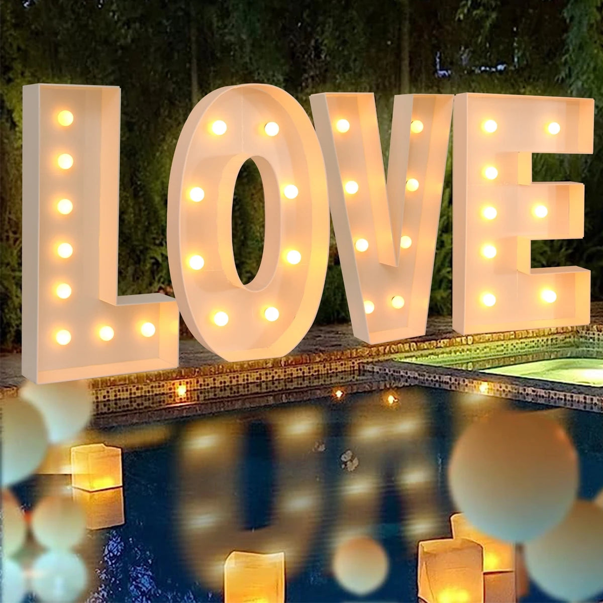 Marquee Light Letters