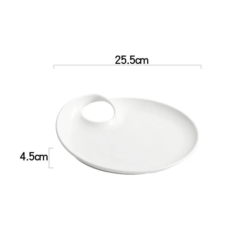 Swirl Symphony Serving Plate