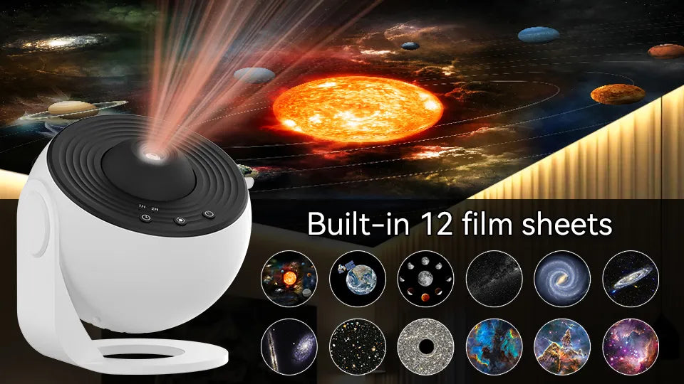 Night Light Galaxy Projector